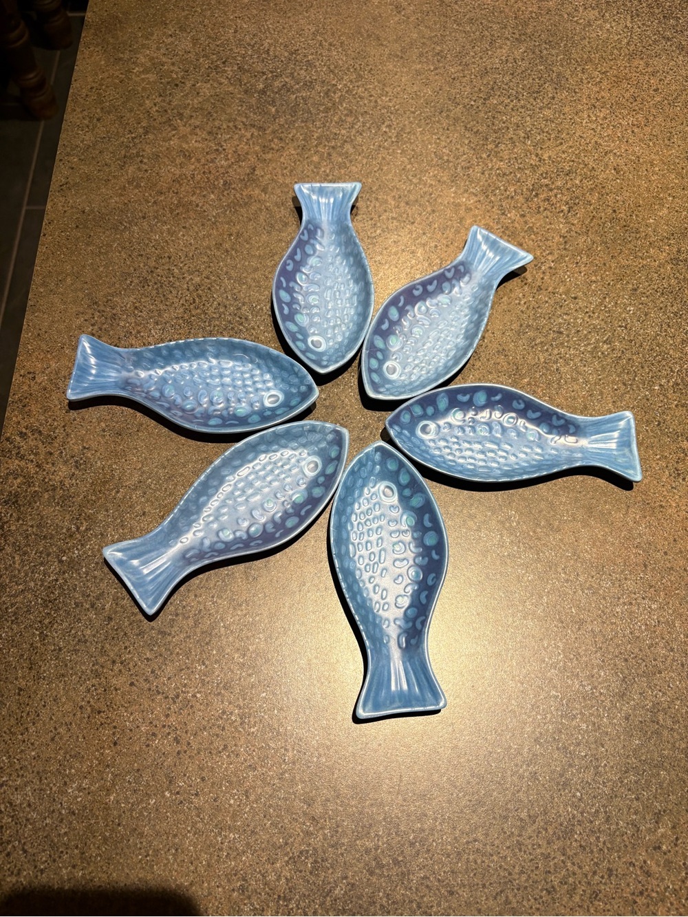 Little Fish Trays x 6, melamine